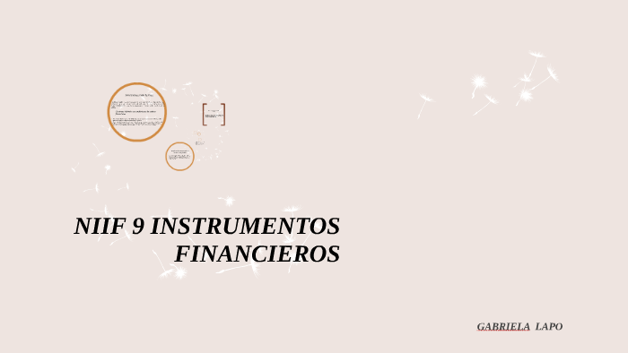 Niif 9 Instrumentos Financieros By Gabriela Lapo On Prezi 0617