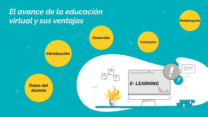 El avance de la educación virtual y sus ventajas by Fabián Cabrera on Prezi