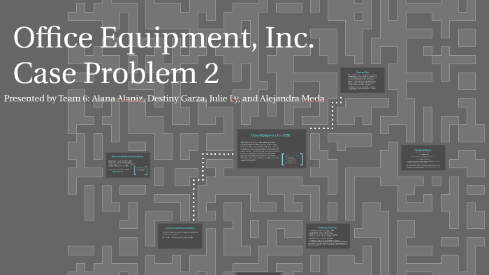 Office Equipment, Inc. by julie ly