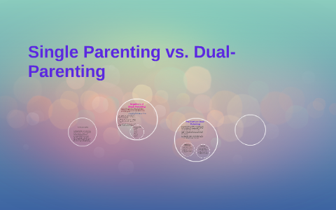 single parent vs two parent essay