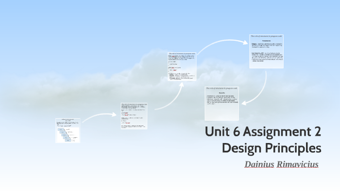 Unit 6 Assignment 2 Design Principles by Dainius Rimavicius on Prezi