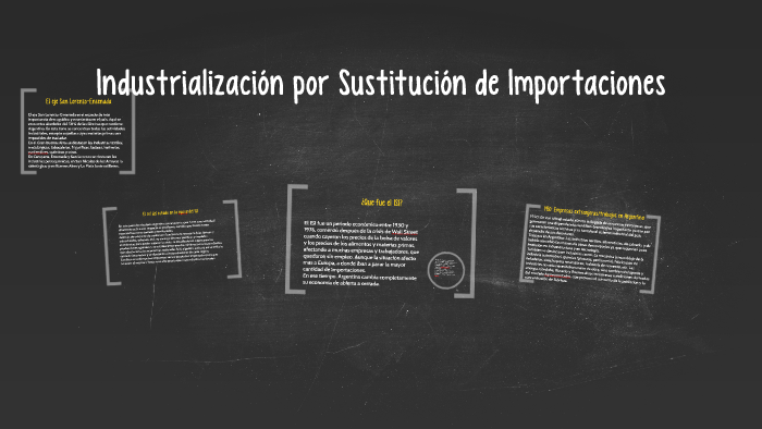 Industrializacion por Sustitucion de Importaciones by Ana Segura on Prezi  Next