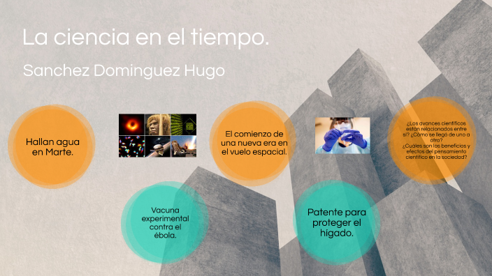 LA CIENCIA EN EL TIEMPO by Hugo Sanchez on Prezi