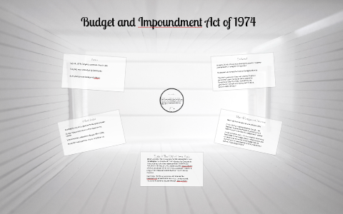 Budget and Impoundment Act of 1974 by Simol Shah on Prezi