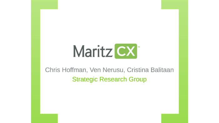 MaritzCX Bootcamp: Future Leaders Program by Cristina Balitaan on Prezi