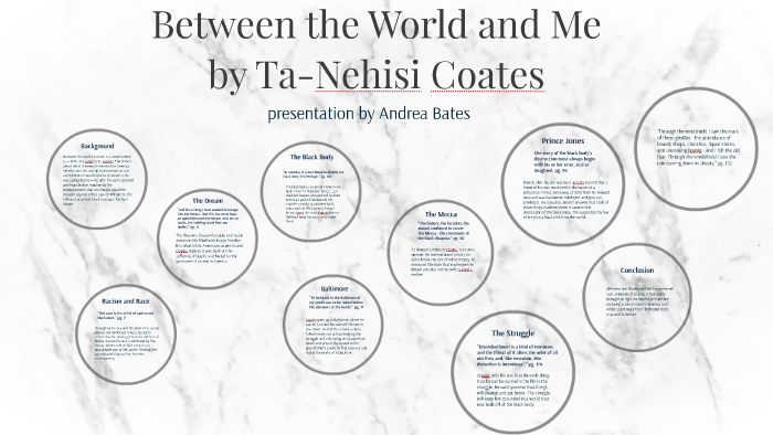 thesis of between the world and me