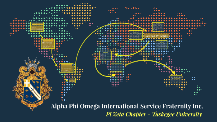 Alpha Phi Omega International Service Fraternity by Maurice Evans