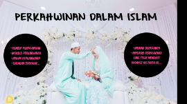 Perkahwinan Dalam Islam By Anis Nabilla Zainal Abidin
