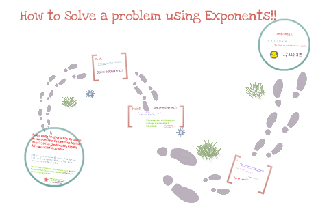 How To Solve A Problem Using Exponents!! By Madison Kerk