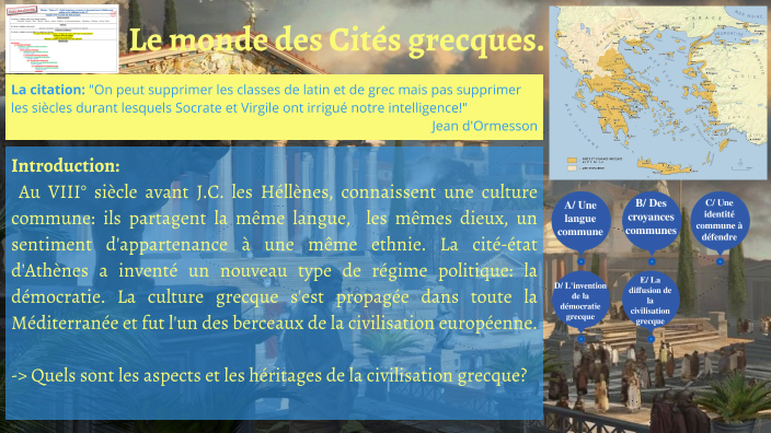 évaluation Le Monde Des Cités Grecques Pdf Avec Correction | Chtoby Pomnili