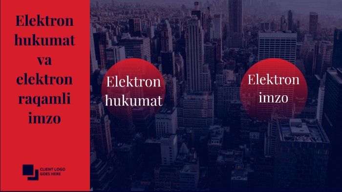 Elektron hukumat va elektron raqamli imzo by Salim Azimov on Prezi