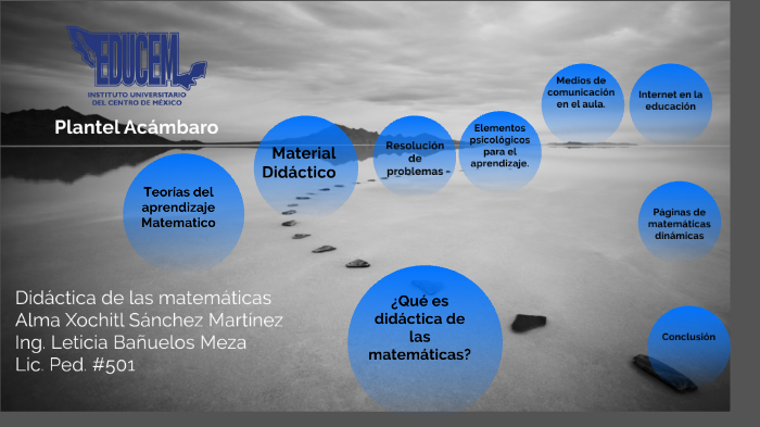 didáctica de las matemáticas by Alma Martínez on Prezi