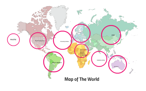 Map of The World by Andre Twine