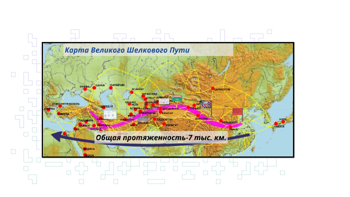 Карта маршрутов тараз