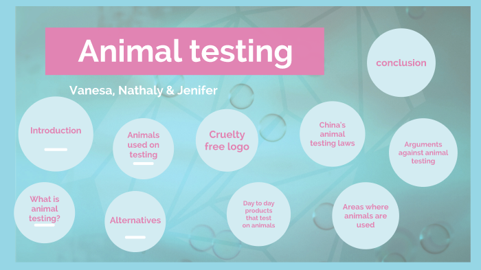 Animal testing by jeni mori