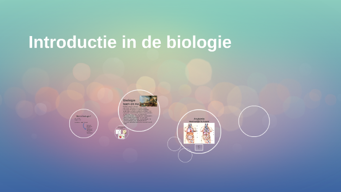 Introductie in de biologie by Judith Weeteling