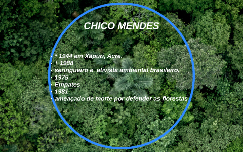 CHICO MENDES by licia carolina freitas