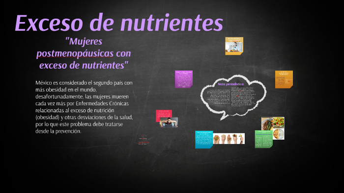 Exceso De Nutrientes En El Cuerpo