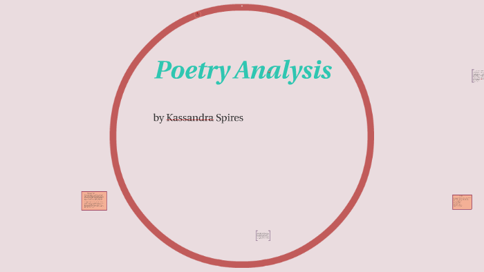 Poetry Analysis by kassandra spires on Prezi