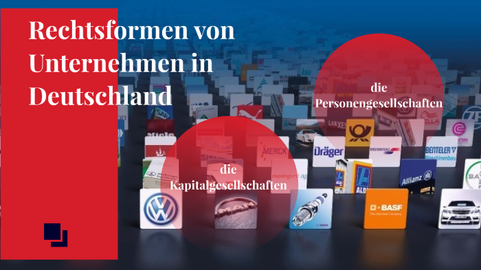 Rechtsformen Von Unternehmen In Deutschland By Klaudia Klimek On Prezi