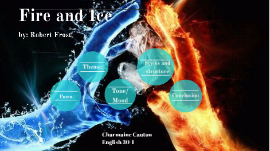Fire And Ice By Robert Frost By Charmaine Cauton