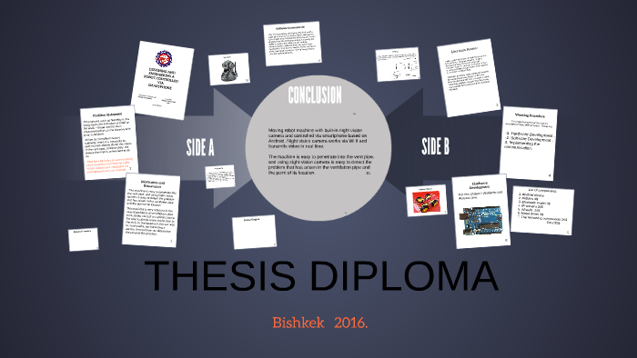 thesis and diploma