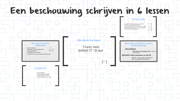 Een Beschouwing Schrijven In 6 Lessen By Francine Smink