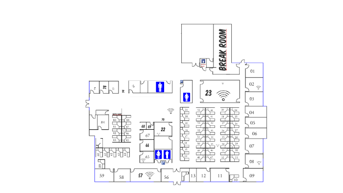 Santa Clara Office Map Numbers by Mike Supple