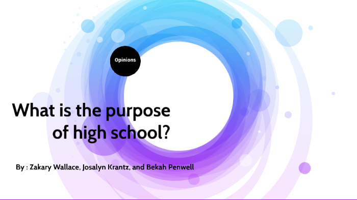 what-is-the-purpose-of-high-school-by-zak-wallace