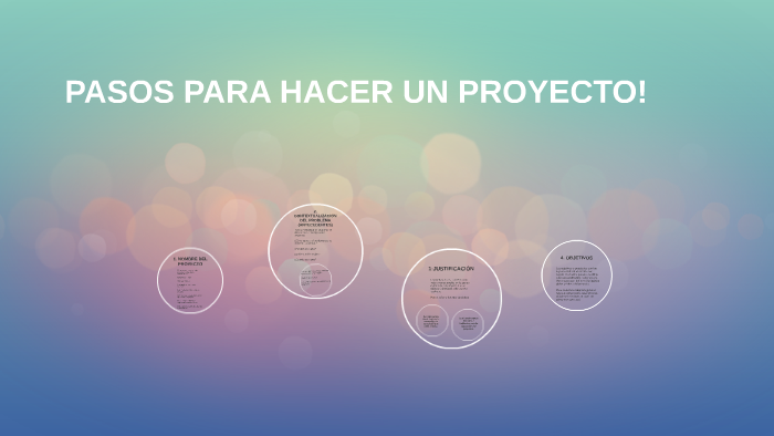 PASOS PARA HACER UN PROYECTO! by Sebastian Patiño on Prezi