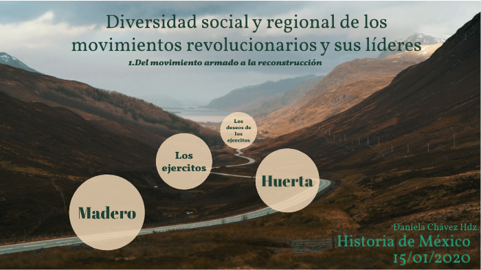Diversidad social y regional de los movimientos revolucionarios y sus