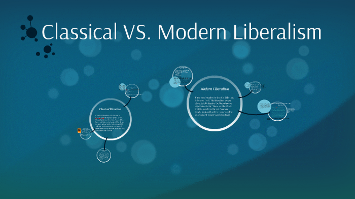 Classical VS. Modern Liberalism by Emia Shaw