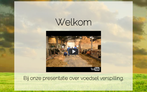 Presentatie - Voedselverspilling by Roos Sterk on Prezi