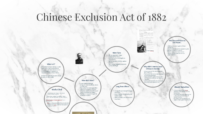 chinese exclusion act 1882