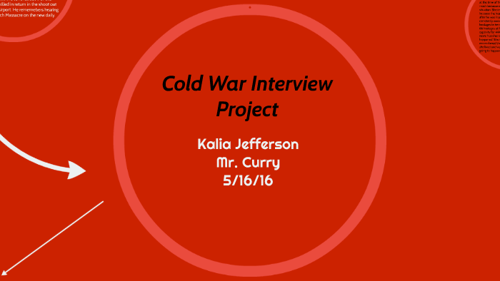 Cold War Interview Project by Kalia Jefferson on Prezi