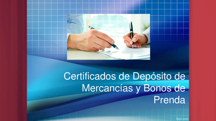 Certificado De Deposito Y Bono De Prenda Colombia prezi.com