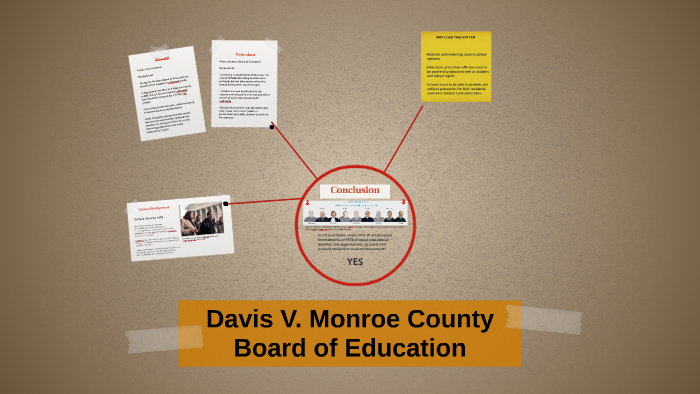Davis V. Monroe County Board of Education by Shelby Gagliardi on Prezi
