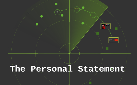 The Personal Statement by jessen lee on Prezi