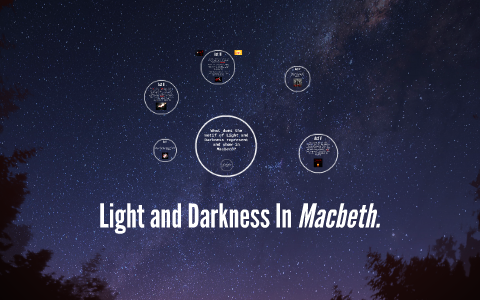 Light And Darkness In Macbeth By Amberlie Ezell