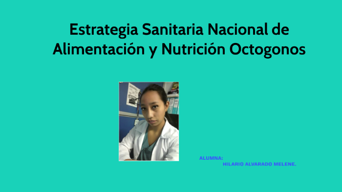 Estrategia Sanitaria Nacional De Alimentación Y Nutrición Octogonos By Melene Hilario On Prezi