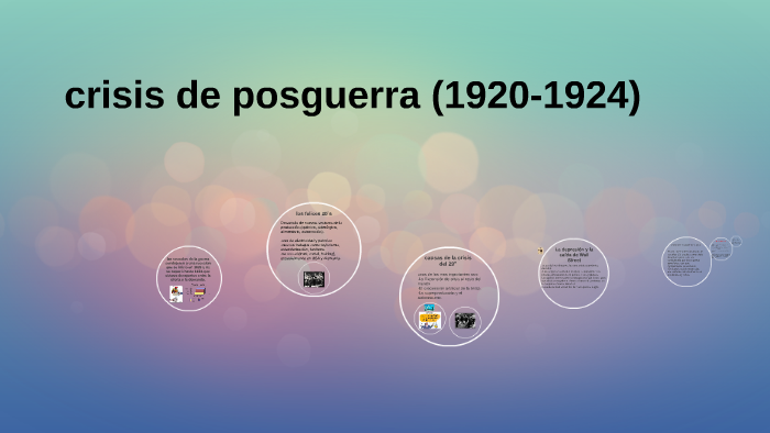 crisis de posguerra (1920-1924) by Jessica Gutierrez on Prezi