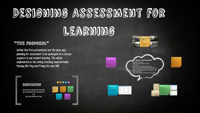 Designing Assessment for Learning by Kirsty Griffiths on Prezi