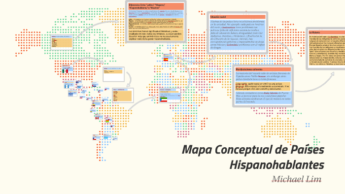 Mapa Conceptual de Paises Hispanohablantes by Michael Lim on Prezi Next
