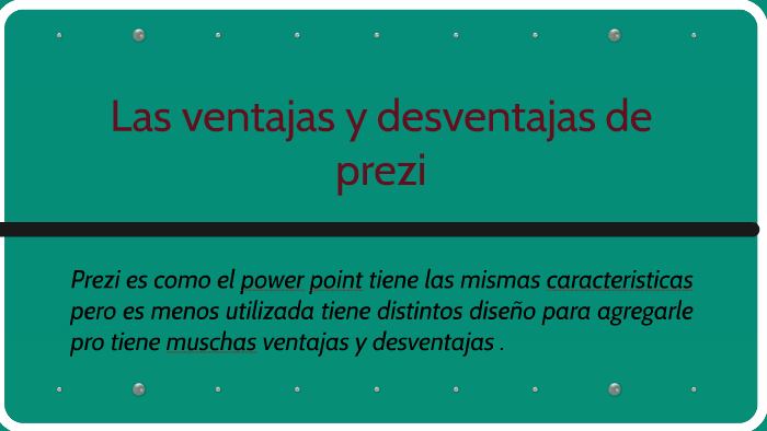 Ventajas Y Desventajas De Prezi By Felipe Mejía On Prezi