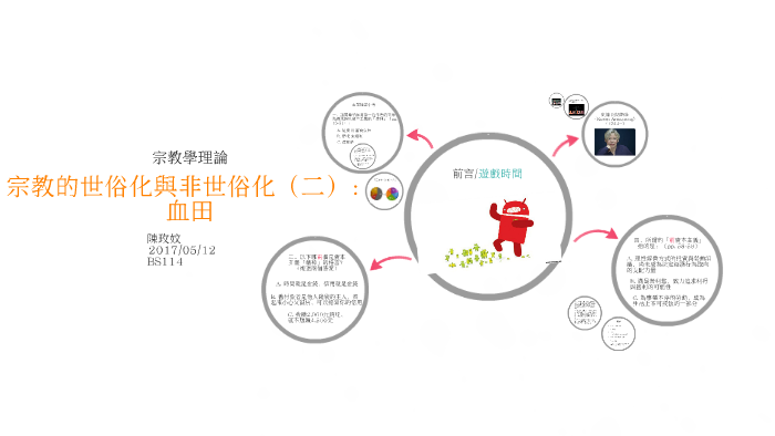 宗教的世俗化與非世俗化(二): by Meiwen Chen on Prezi