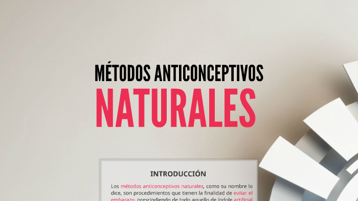 Métodos Anticonceptivos Naturales (Ritmo y Coito Interrumpido) by Luis ...