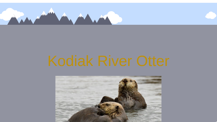 Kodiak River Otter by Frederick Gambrel on Prezi