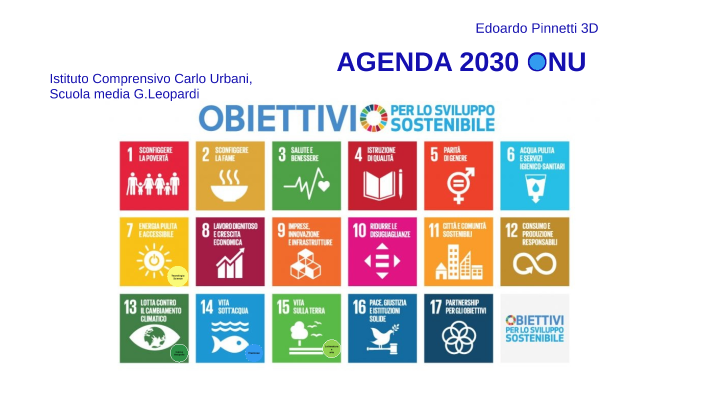 Tesina Agenda 2030 by Edoardo Pinnetti on Prezi Next