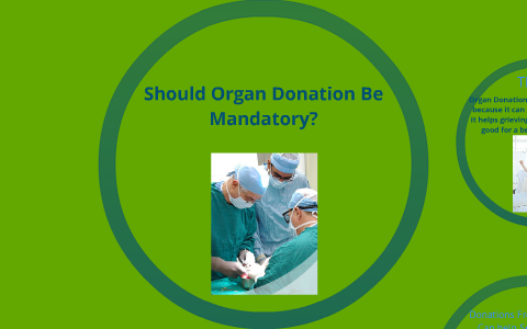 should organ donation be mandatory pros and cons