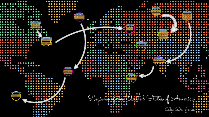 Regions of the United States of America by Katie Weichert